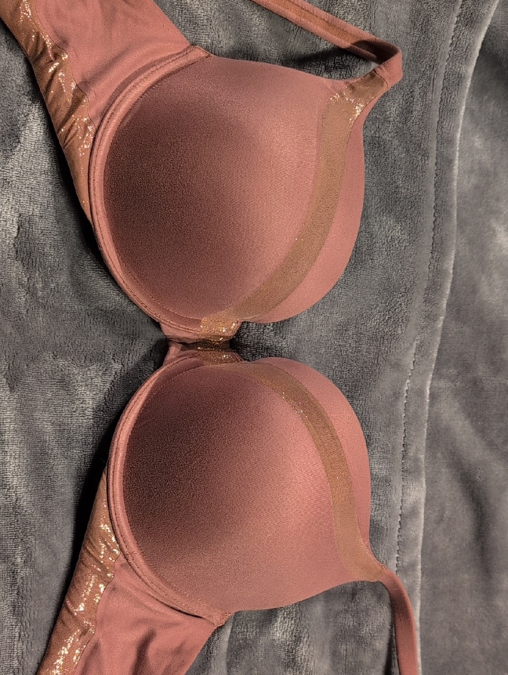 Victoria's Secret Shimmery Rose Molded T-Shirt Bra